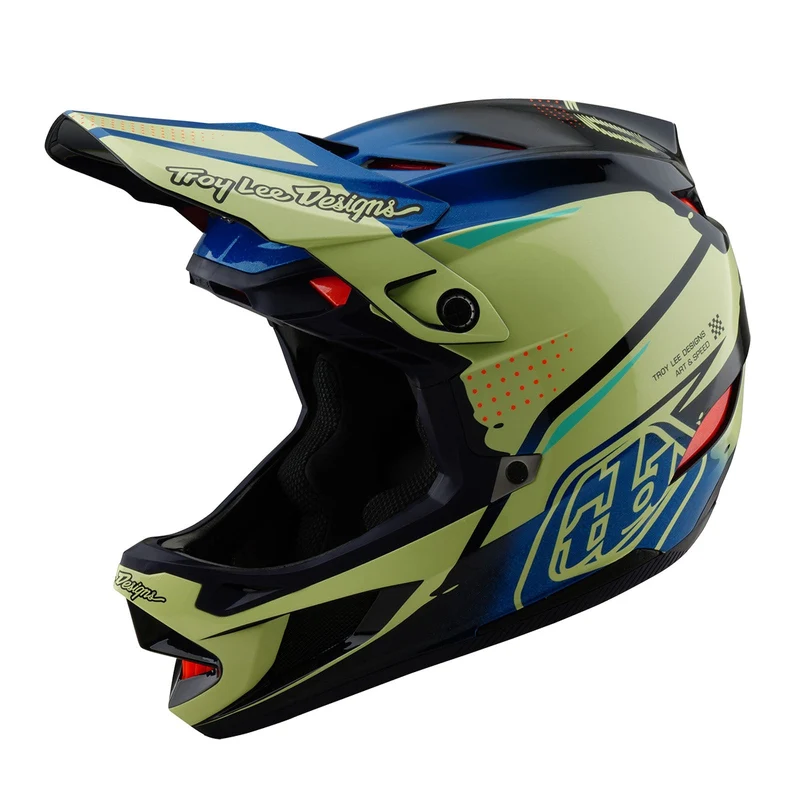 D4 Composite Helmet W/MIPS Drip Glo Yellow
