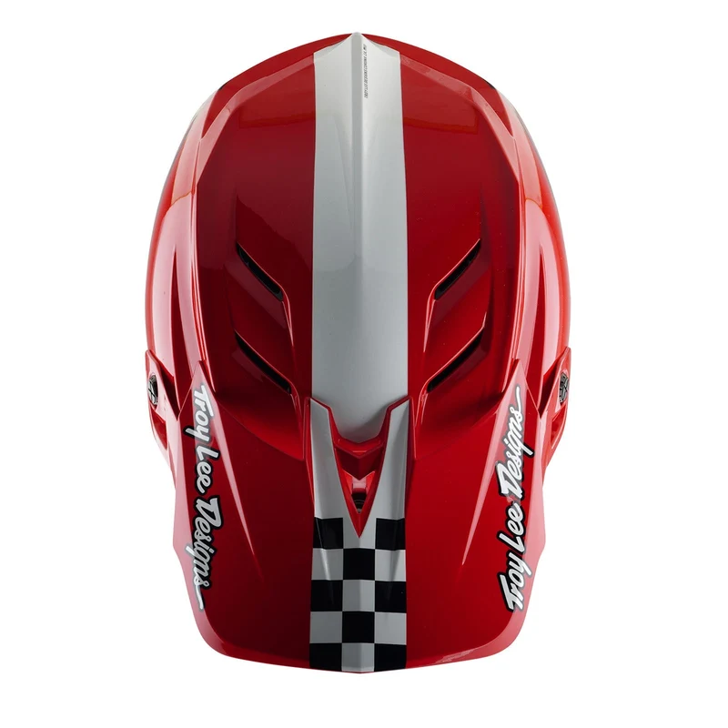 D4 Polyacrylite Helmet W/MIPS Fifty-50 White / Red