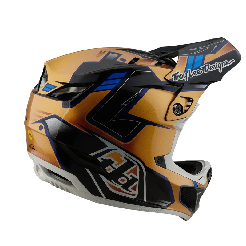D4 Composite Helmet W/MIPS Royalty Black / Gold