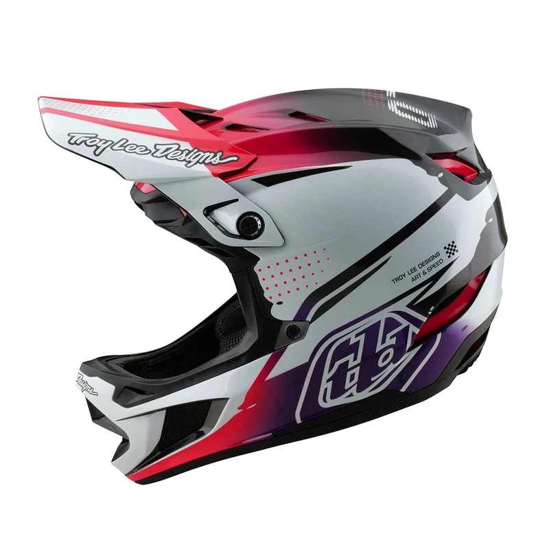D4 Carbon Helmet W/MIPS Drip White
