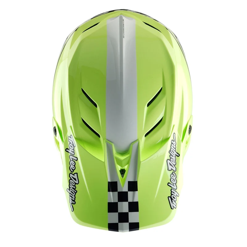 D4 Polyacrylite Helmet W/MIPS Fifty-50 Navy / Glo Yellow