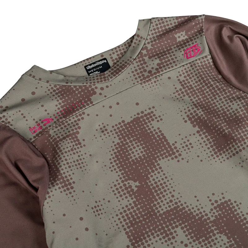 Skyline Chill Jersey Scattered Olive