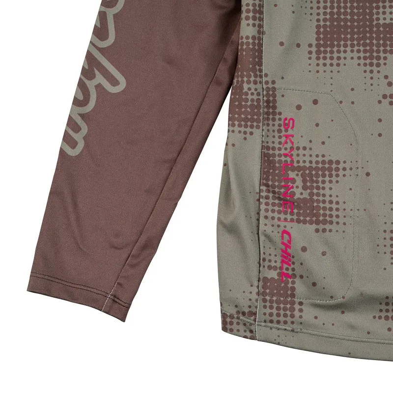 Skyline Chill Jersey Scattered Olive