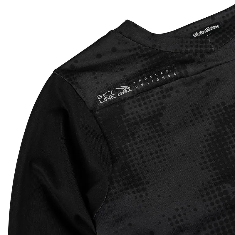 Skyline Chill Jersey Scattered Carbon