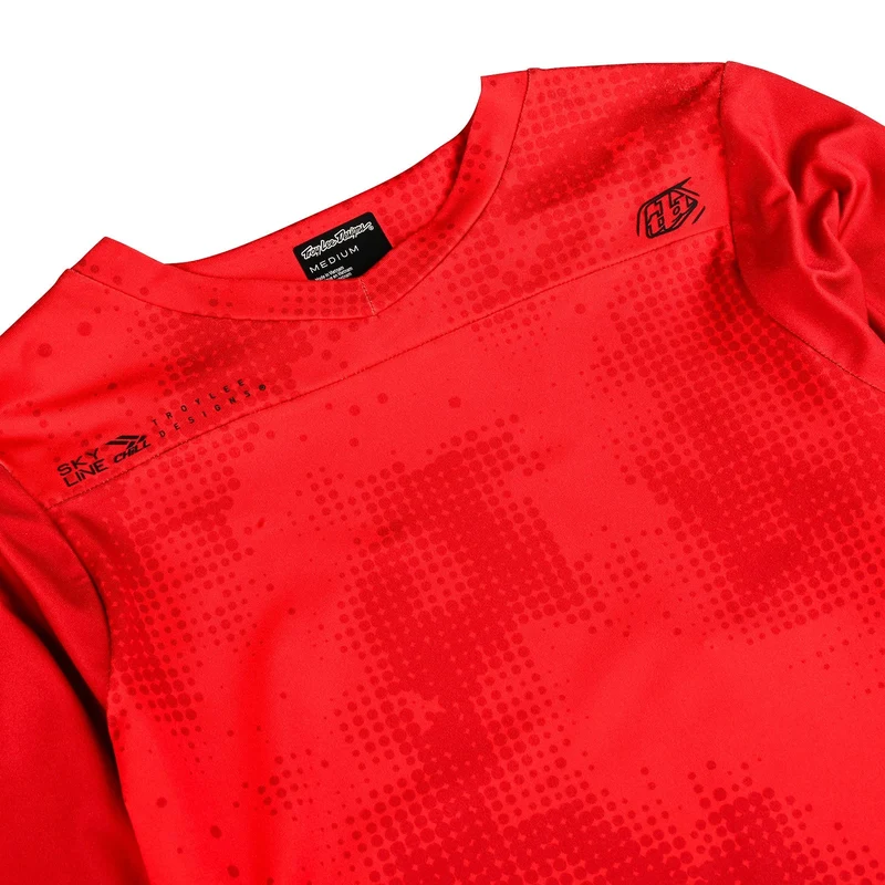 Skyline Chill Jersey Scattered Fire Orange