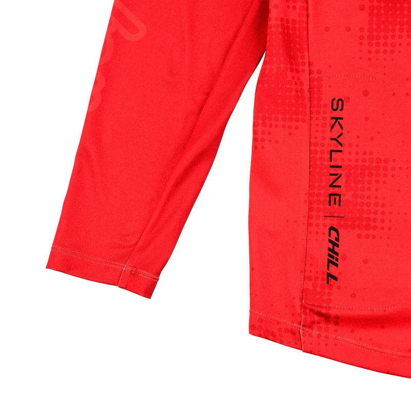 Skyline Chill Jersey Scattered Fire Orange