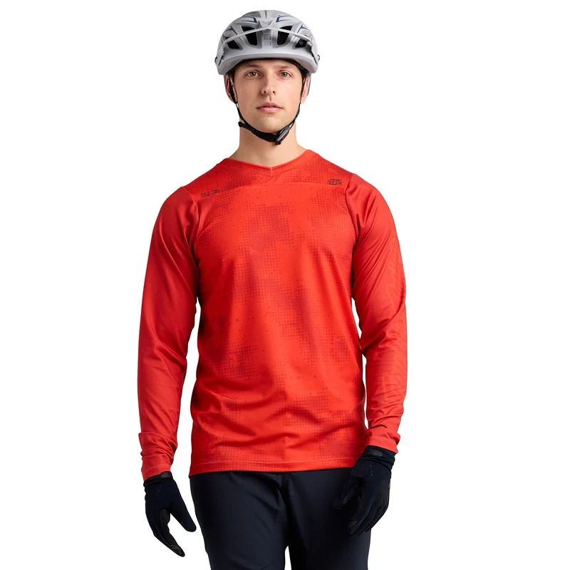 Skyline Chill Jersey Scattered Fire Orange