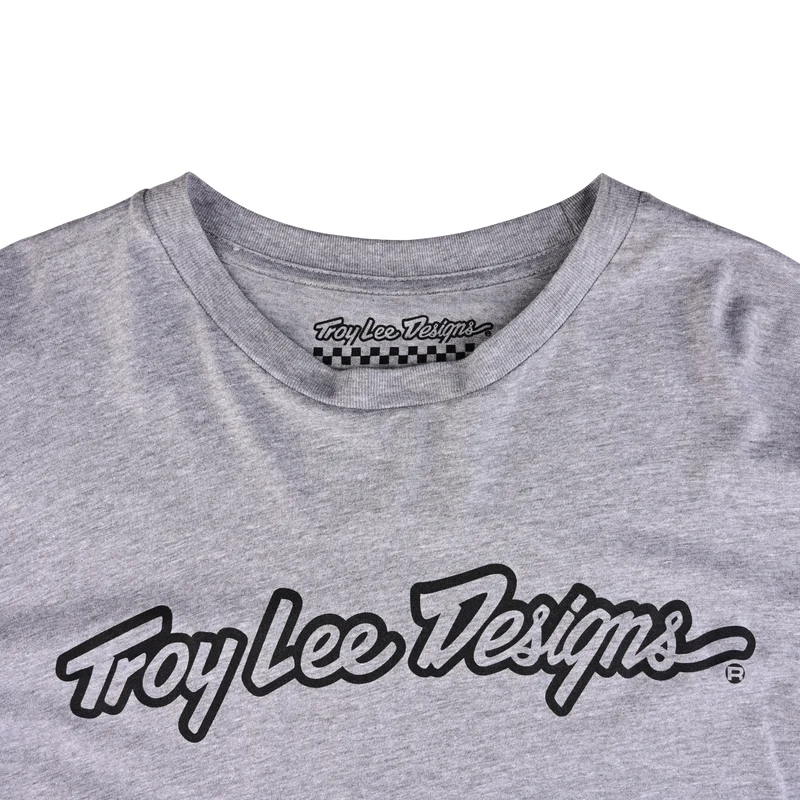 Long Sleeve Tee Signature Heather Grey