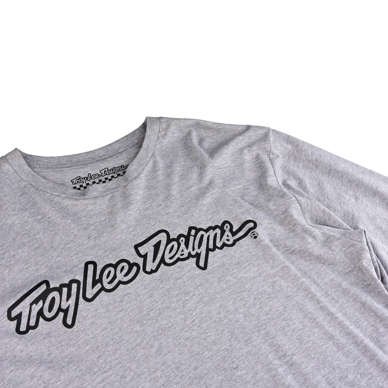 Long Sleeve Tee Signature Heather Grey