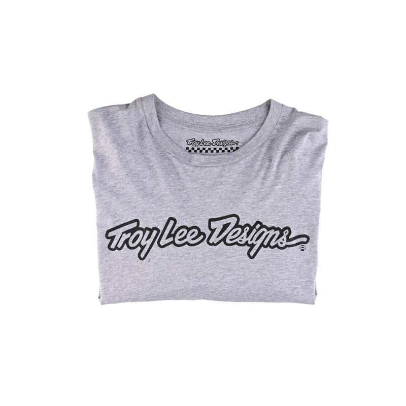 Long Sleeve Tee Signature Heather Grey