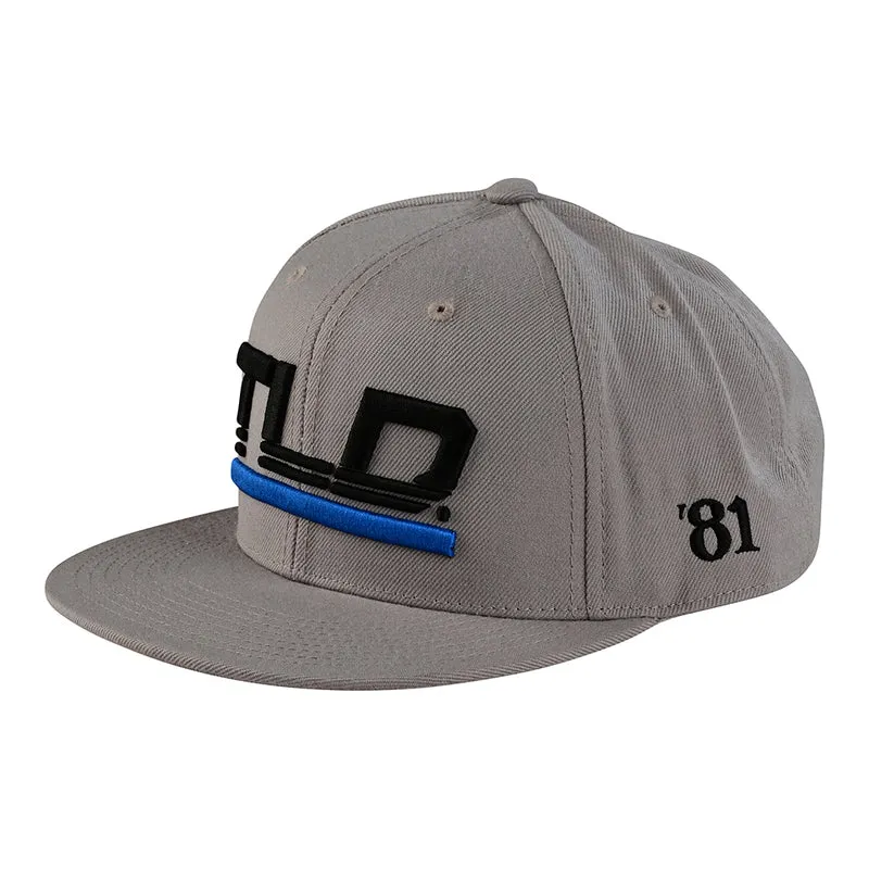 Flat Bill Snapback Speed Grey