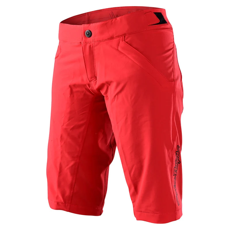 Womens Mischief Short W/ Liner Solid Firecracker