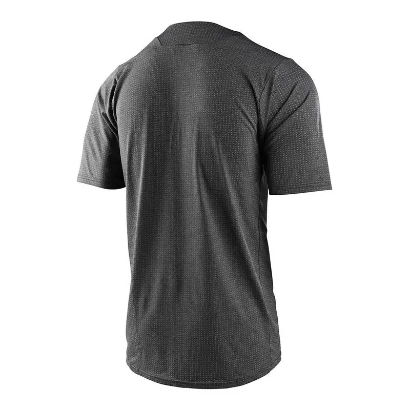 Skyline Short Sleeve Jersey Solid Heather Dark Grey