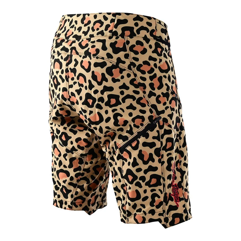 Womens Lilium Short Leopard Bronze
