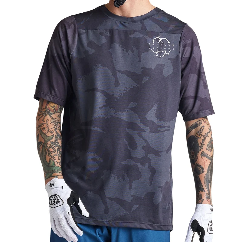Skyline SS Jersey Shadow Camo Carbon