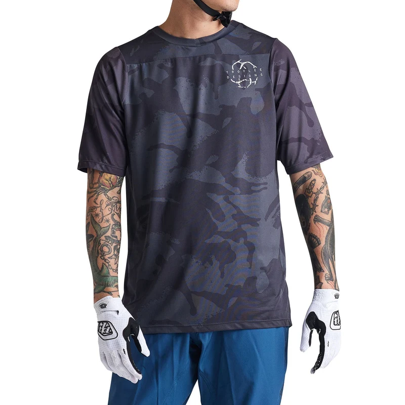 Skyline SS Jersey Shadow Camo Carbon