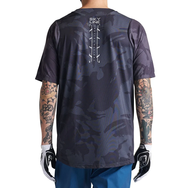 Skyline SS Jersey Shadow Camo Carbon