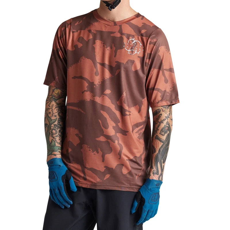 Skyline SS Jersey Shadow Camo Brick