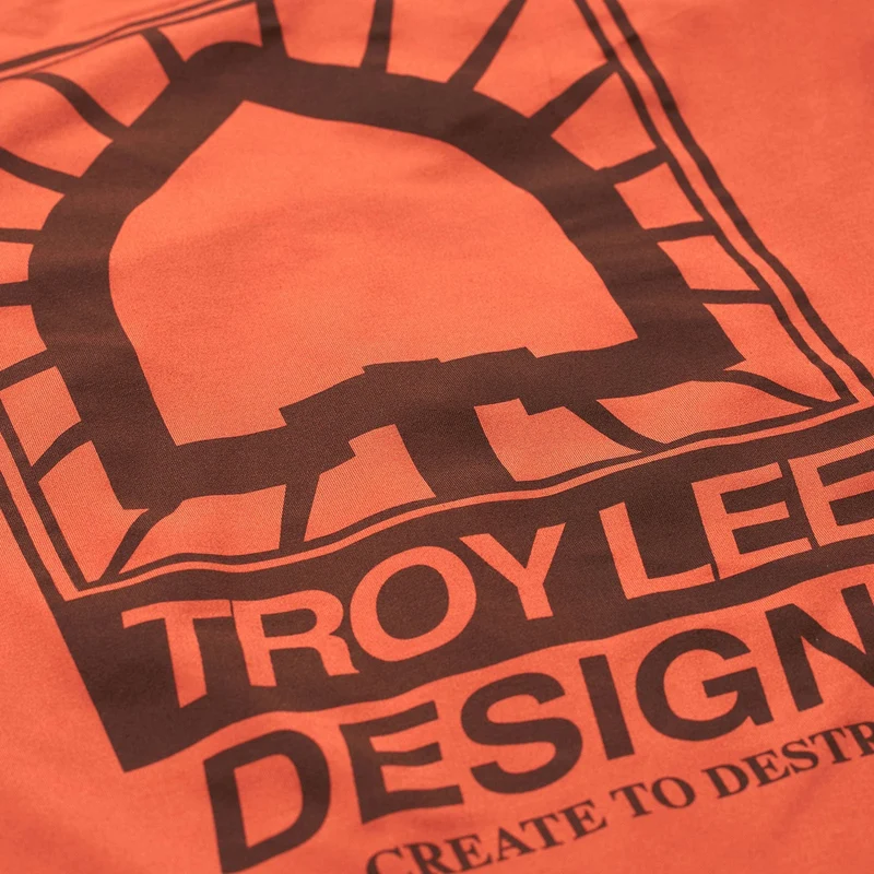 Ruckus Long Sleeve Ride Tee Create to Destroy Brick