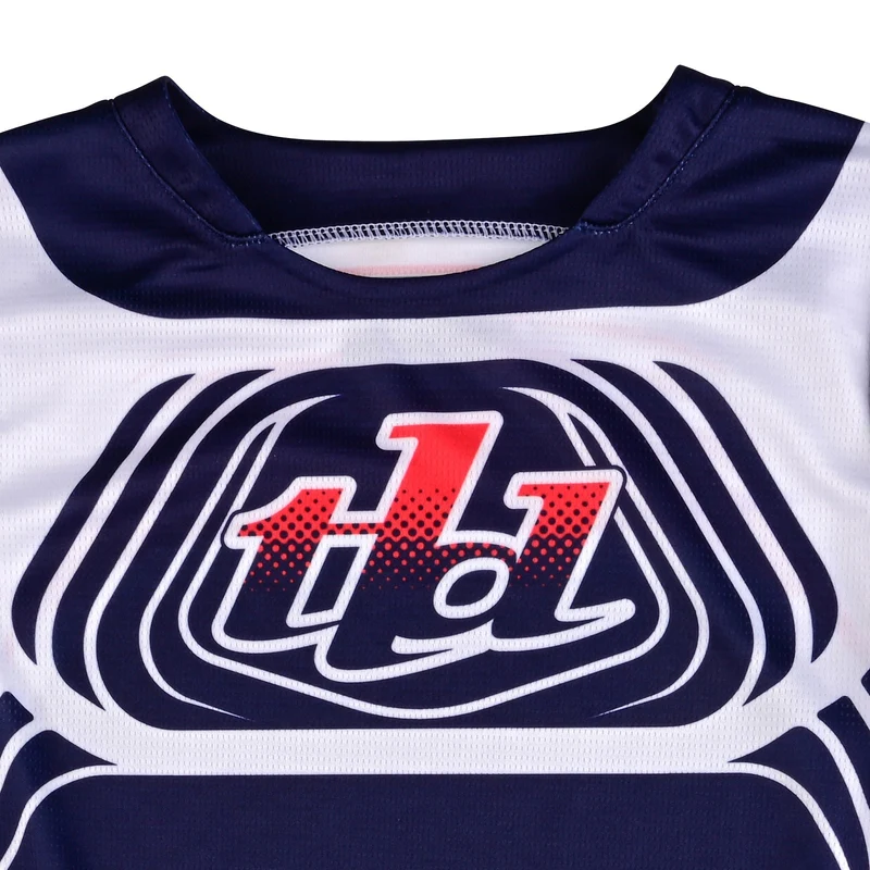 Youth GP Pro Jersey Wavez Navy / Red