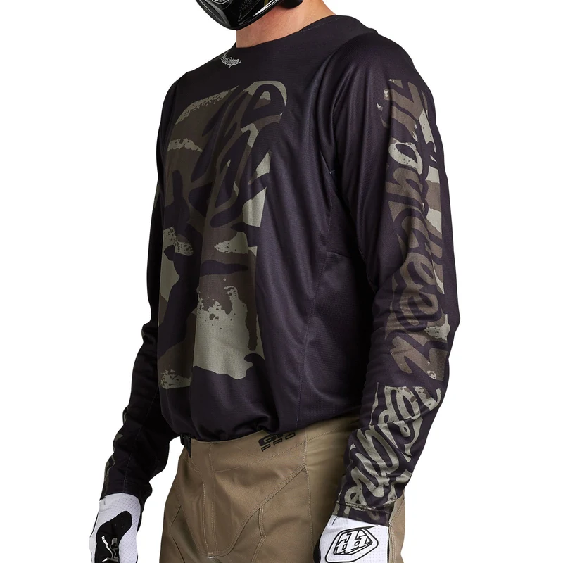 GP Pro Jersey Boxed in Black / Olive