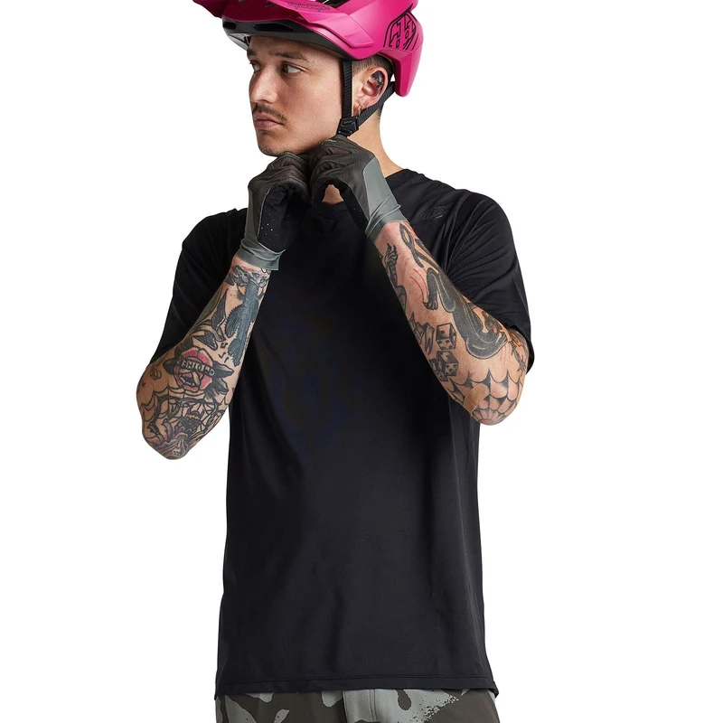 Skyline SS Jersey Mono Black