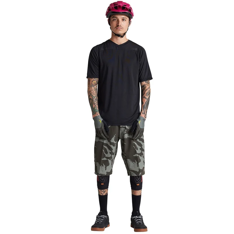 Skyline SS Jersey Mono Black