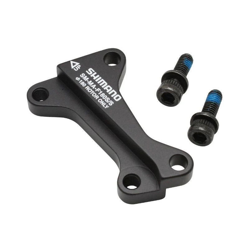 ADAPTATEUR / REHAUSSE FREIN A DISQUE VTT INTERNATIONAL AVANT SHIMANO SUR FOURCHE ETRIER 160mm AVEC DISQUE 180mm