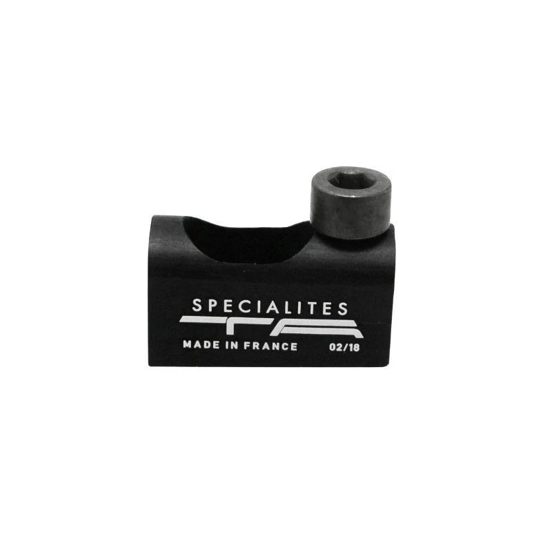 REHAUSSE DERAILLEUR COMPATIBLE POUR PLATEAU OVALUTION NOIR AVEC VIS