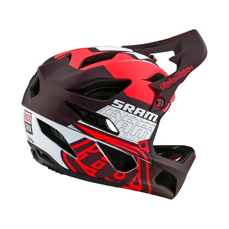 Stage Helmet W/MIPS SRAM Vector Red