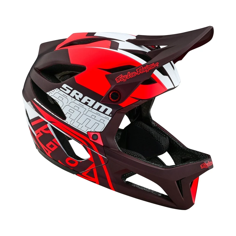 Stage Helmet W/MIPS SRAM Vector Red