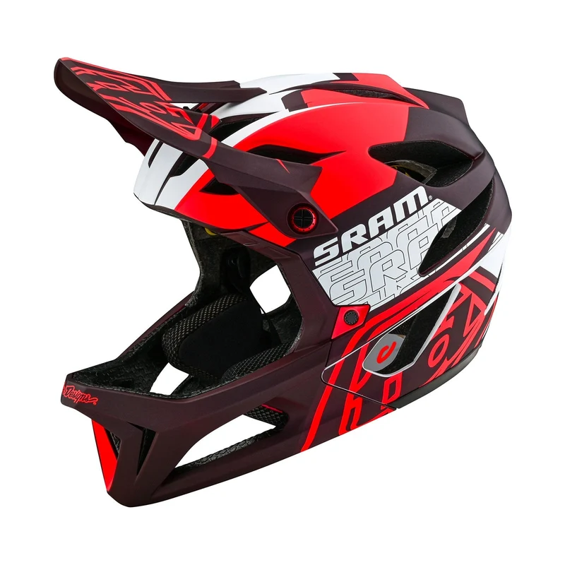Stage Helmet W/MIPS SRAM Vector Red