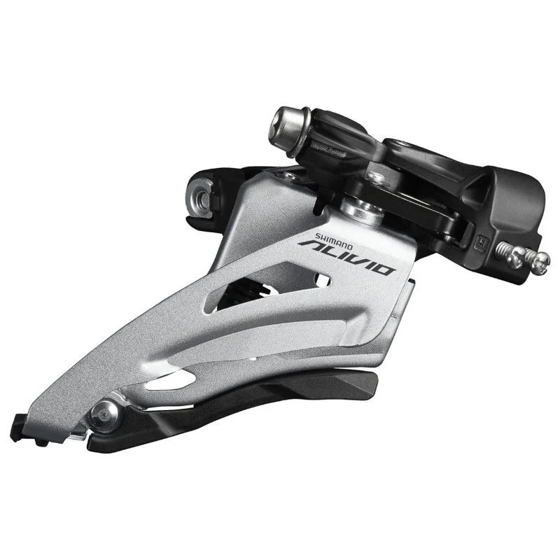 DERAILLEUR VTT AVANT SHIMANO ALIVIO 9x2 COLLIER 34.9/31.8/28.6 TIRAGE AVANT
