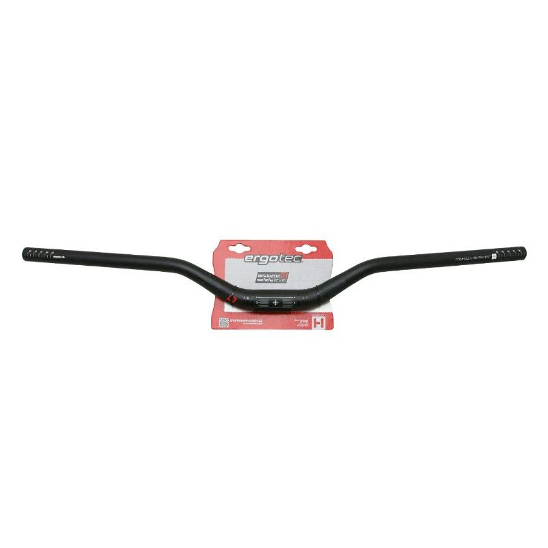 CINTRE VTT RELEVE ERGOTEC RISER BAR ALU NOIR DIAM 31,8mm L 780mm RELEVE 50mm (HOMOLOGUE NIVEAU 6)