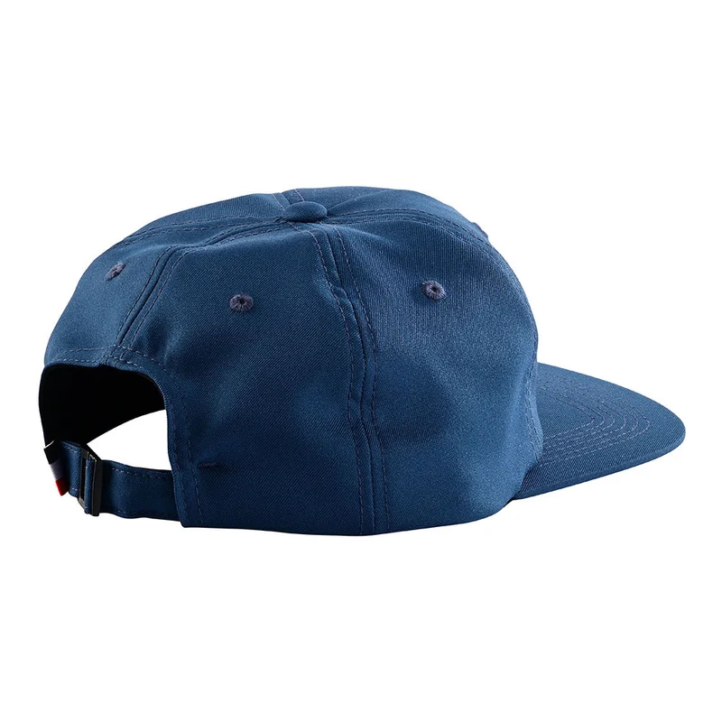 Unstructured Hat Spun Slate Blue