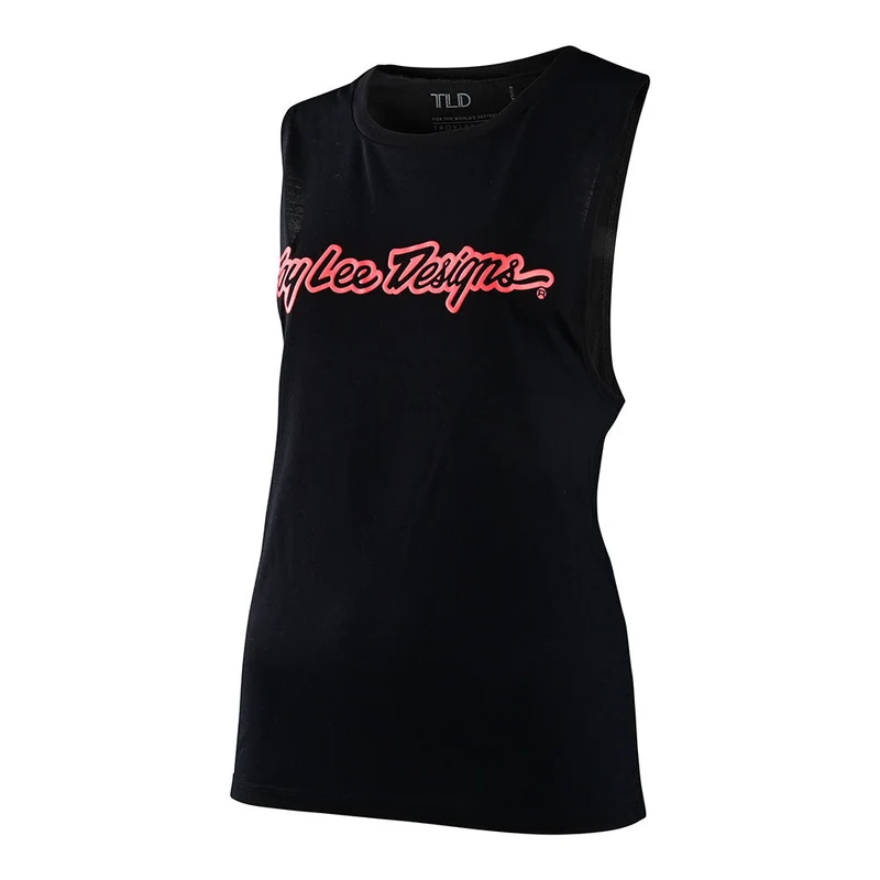 Womens Tank Signature Black