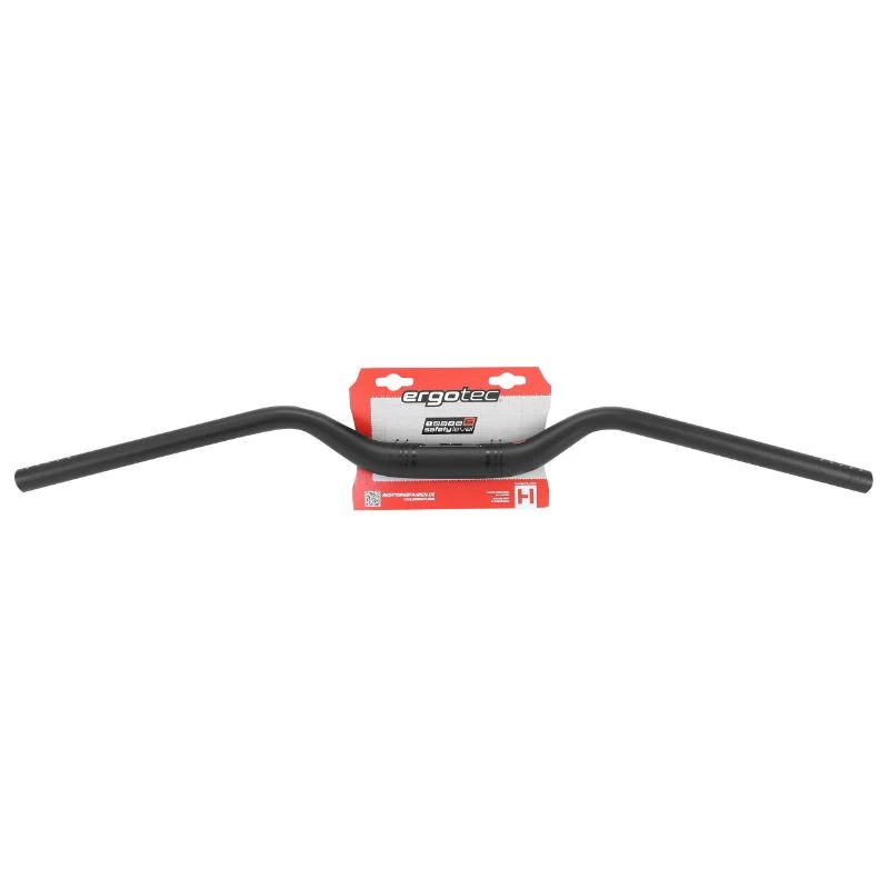 CINTRE VTT DEMI-RELEVE ERGOTEC M BAR SPORT ALU NOIR DIAM 31,8mm L 780mm (HOMOLOGUE NIVEAU 6)
