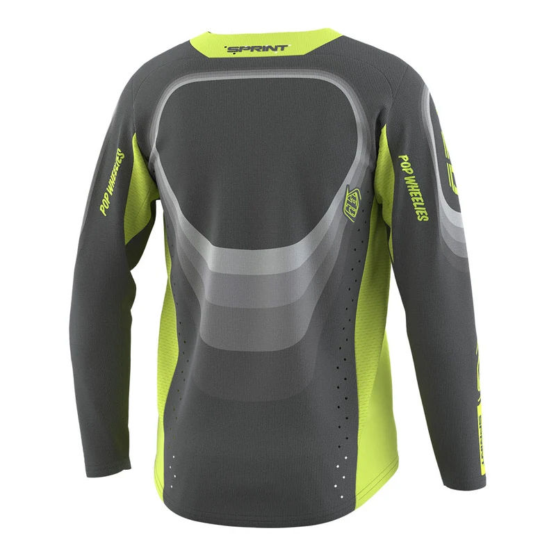 Youth Sprint Jersey Reverb Charcoal
