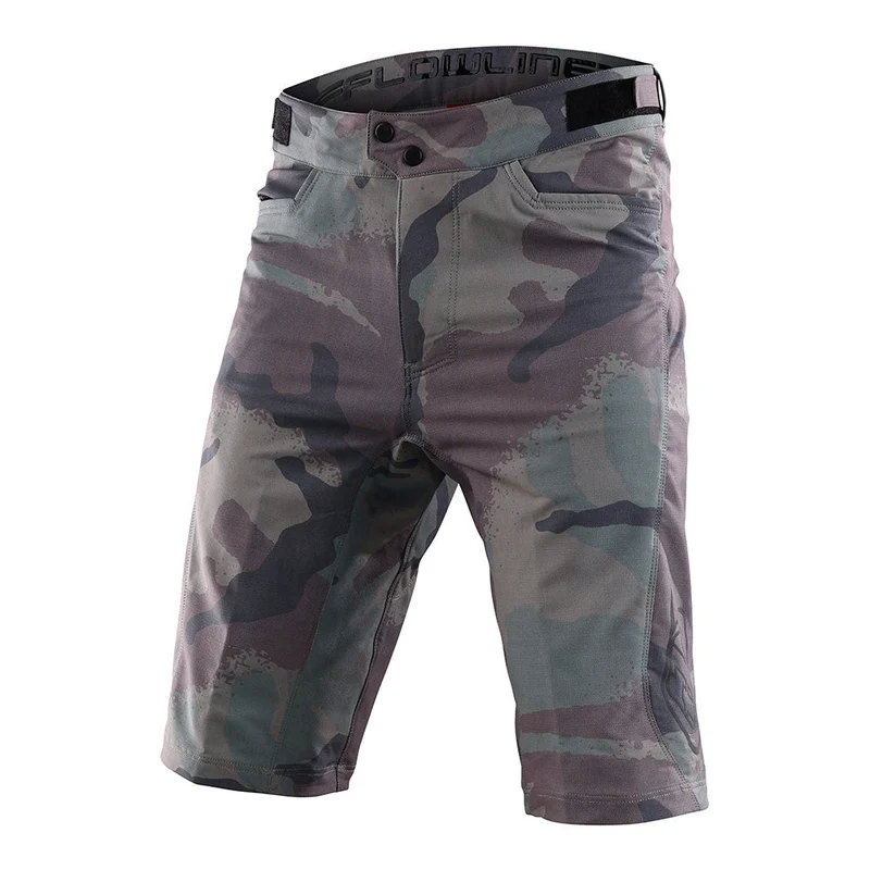 Youth Flowline Short No Liner Camo Woodland