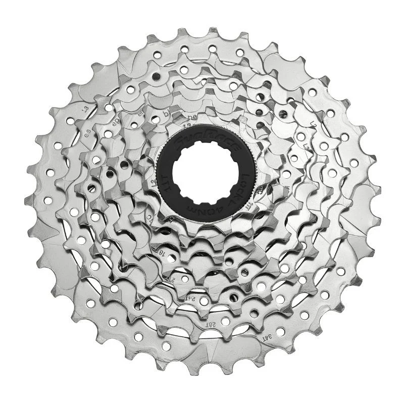 CASSETTE 8V. SUNRACE M66 11-34 VTT POUR SHIMANO/SRAM NICKEL (LIVRE EN BOITE) (11-13-15-18-21-24-28-34)