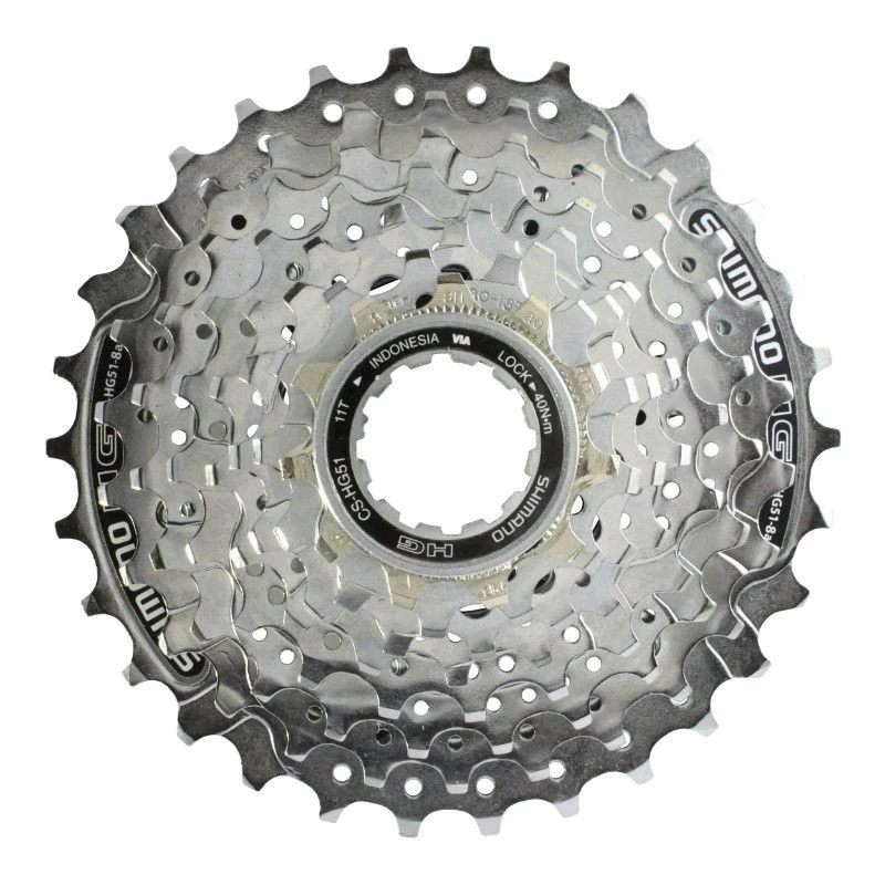 CASSETTE 8V. SHIMANO ALIVIO HG51 11-30 (11-13-15-17-20-23-26-30)
