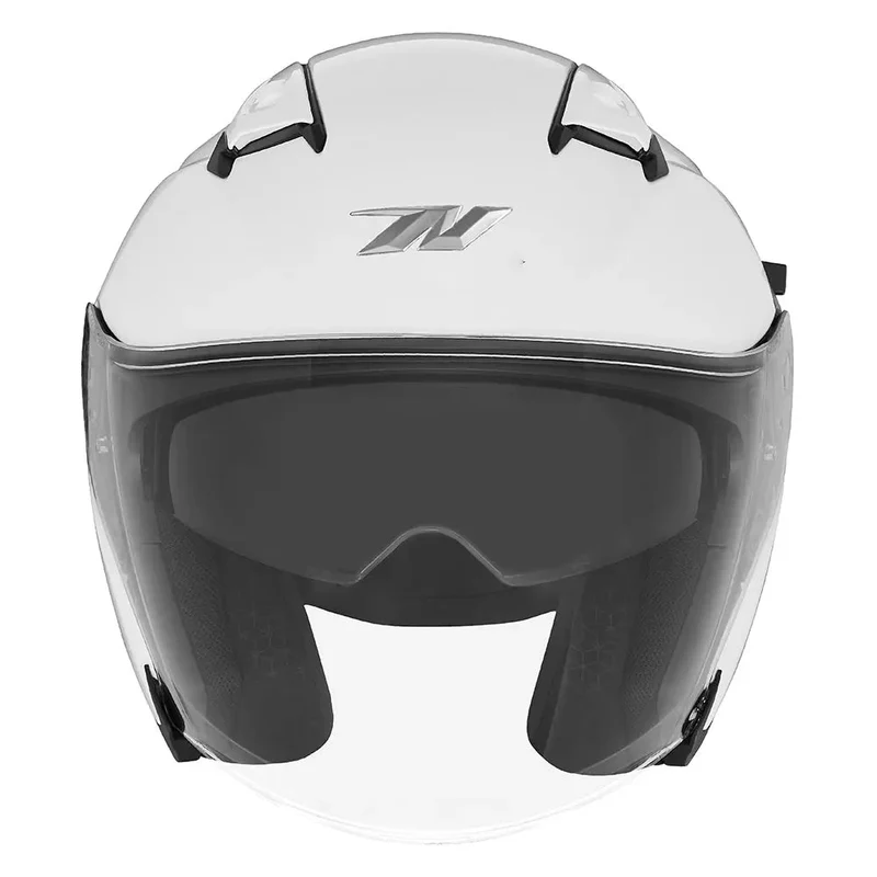 Casque Moto Jet N130 Blanc Perle | NOX