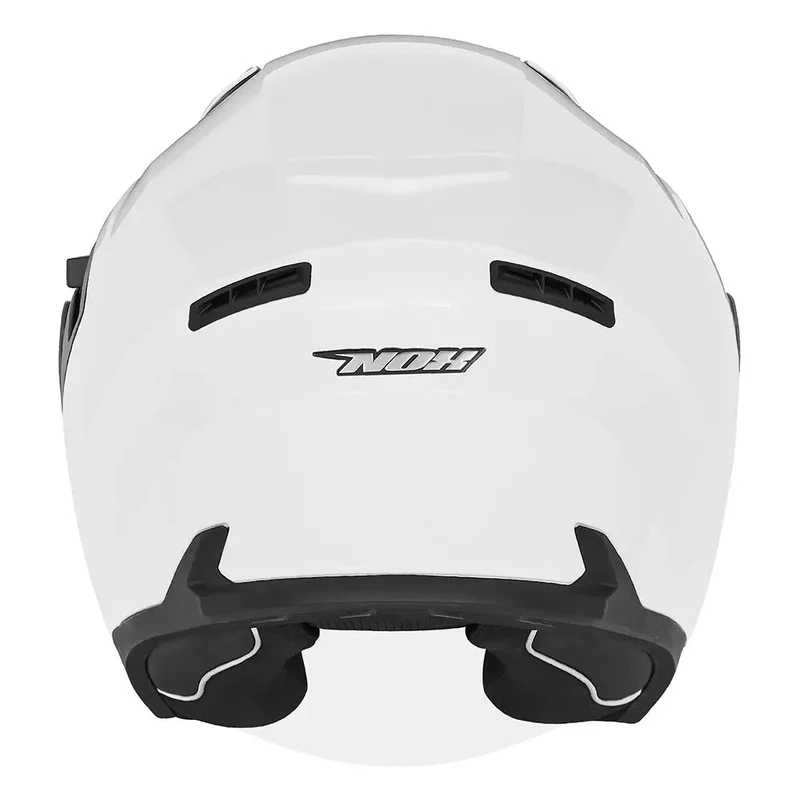 Casque Moto Jet N130 Blanc Perle | NOX