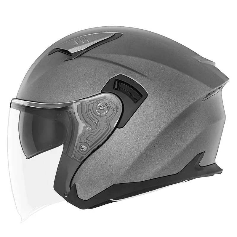 Casque Moto Jet N130 Titanium Mat | NOX