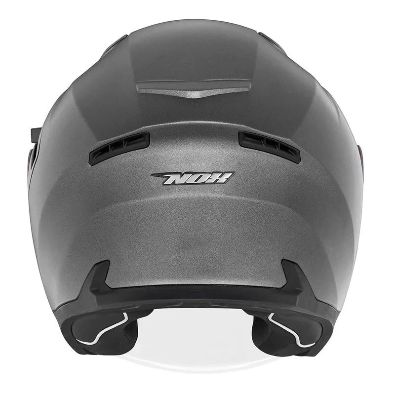 Casque Moto Jet N130 Titanium Mat | NOX