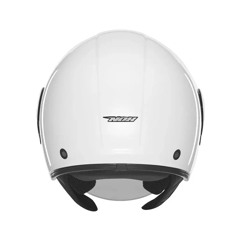 Casque Moto Jet N182 Blanc Perle | NOX