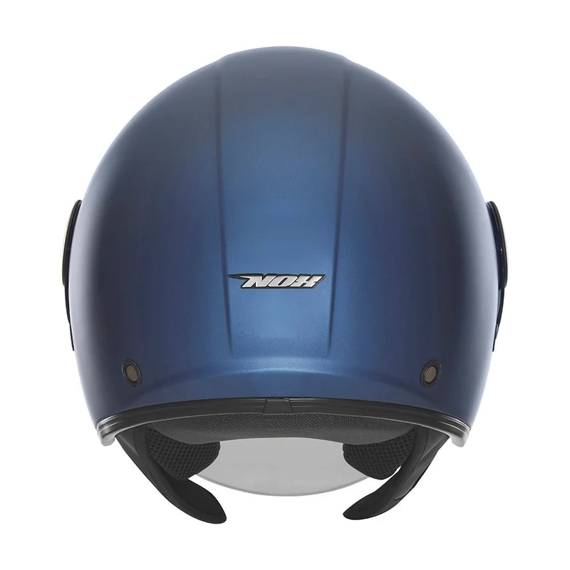 Casque Moto Jet N182 Bleu Mat | NOX