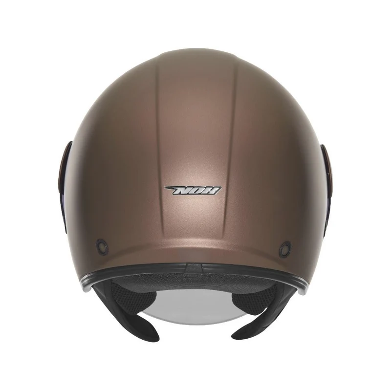Casque Moto Jet N182 Bronze Mat | NOX