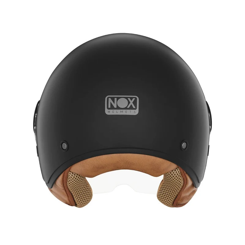 Casque Moto Jet N210 EVO Noir Mat | NOX