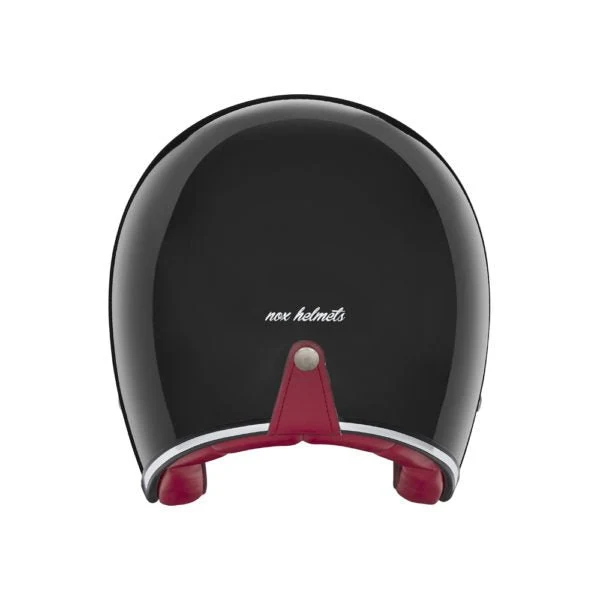 Casque Moto Jet N243 Noir Brillant | NOX